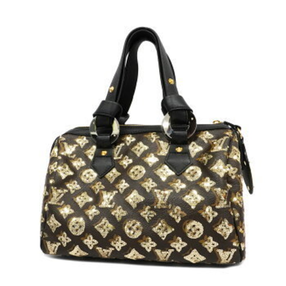 Louis Vuitton Monogram Eclipse Speedy Handbag